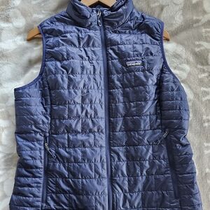 Patagonia Blue Quilted Vest